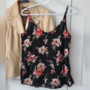 Dex Floral Reversible Dressy Tank